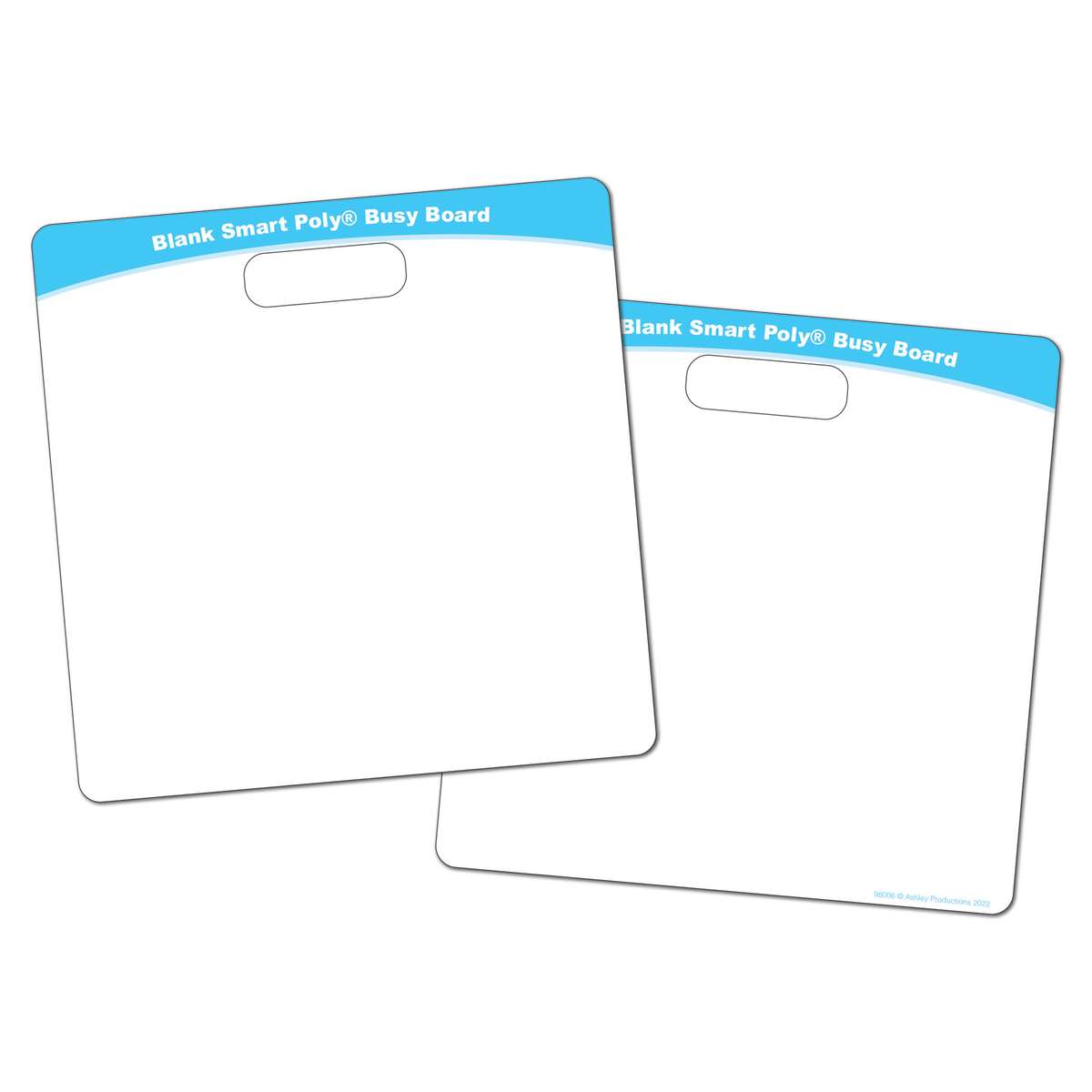 ASH98006 Dry Erase Busy Board - Blank 2-Side