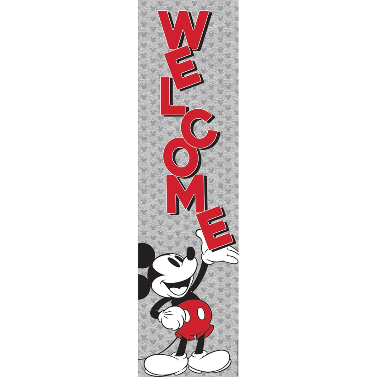 Picture of Eureka EU-849342 Mickey Mouse Throwback Welcome Vertical Banner