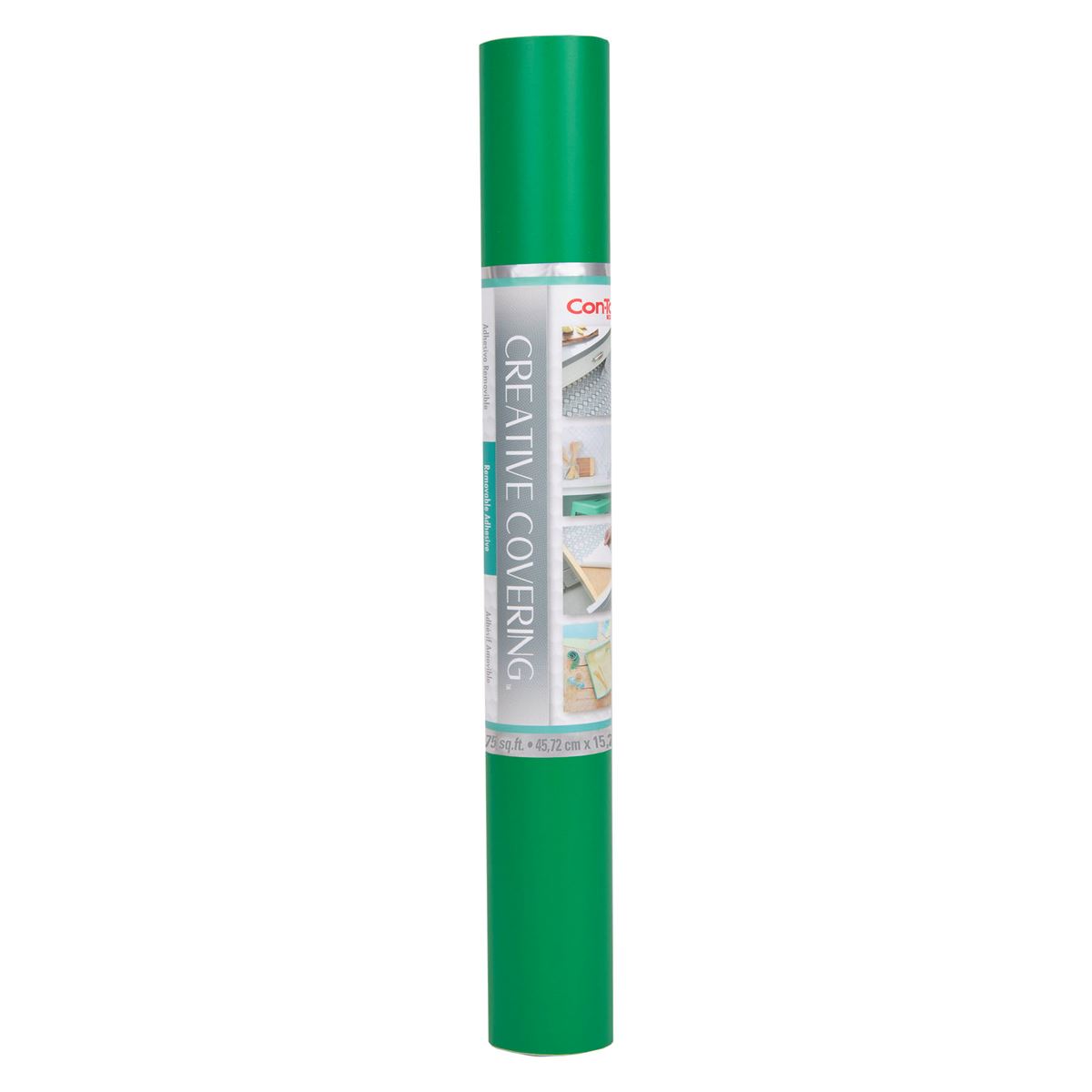 18 in. x 50 ft. Adhesive Covering Roll, Green