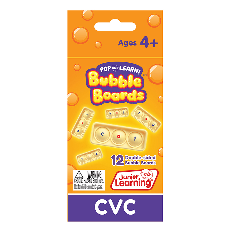 Picture of Junior Learning JRL682 CVC Pop & Learn Bubble Board