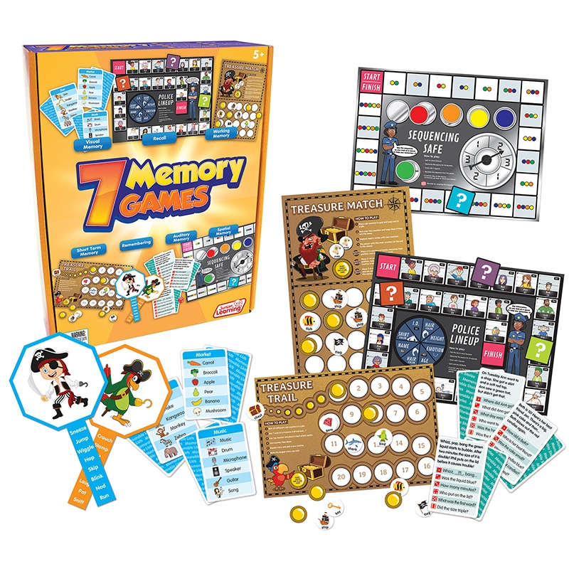 Picture of Junior Learning JRL662 7 Memory Games