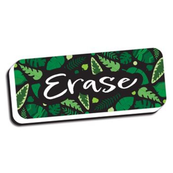 Picture of Ashley Productions ASH09980 2 x 5 in. Magnetic Whiteboard Eraser&#44; Greenery