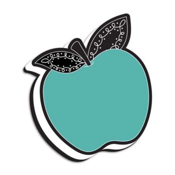 Picture of Ashley Productions ASH09984 3.75 in. Magnetic Whiteboard Eraser Apple with Leaves
