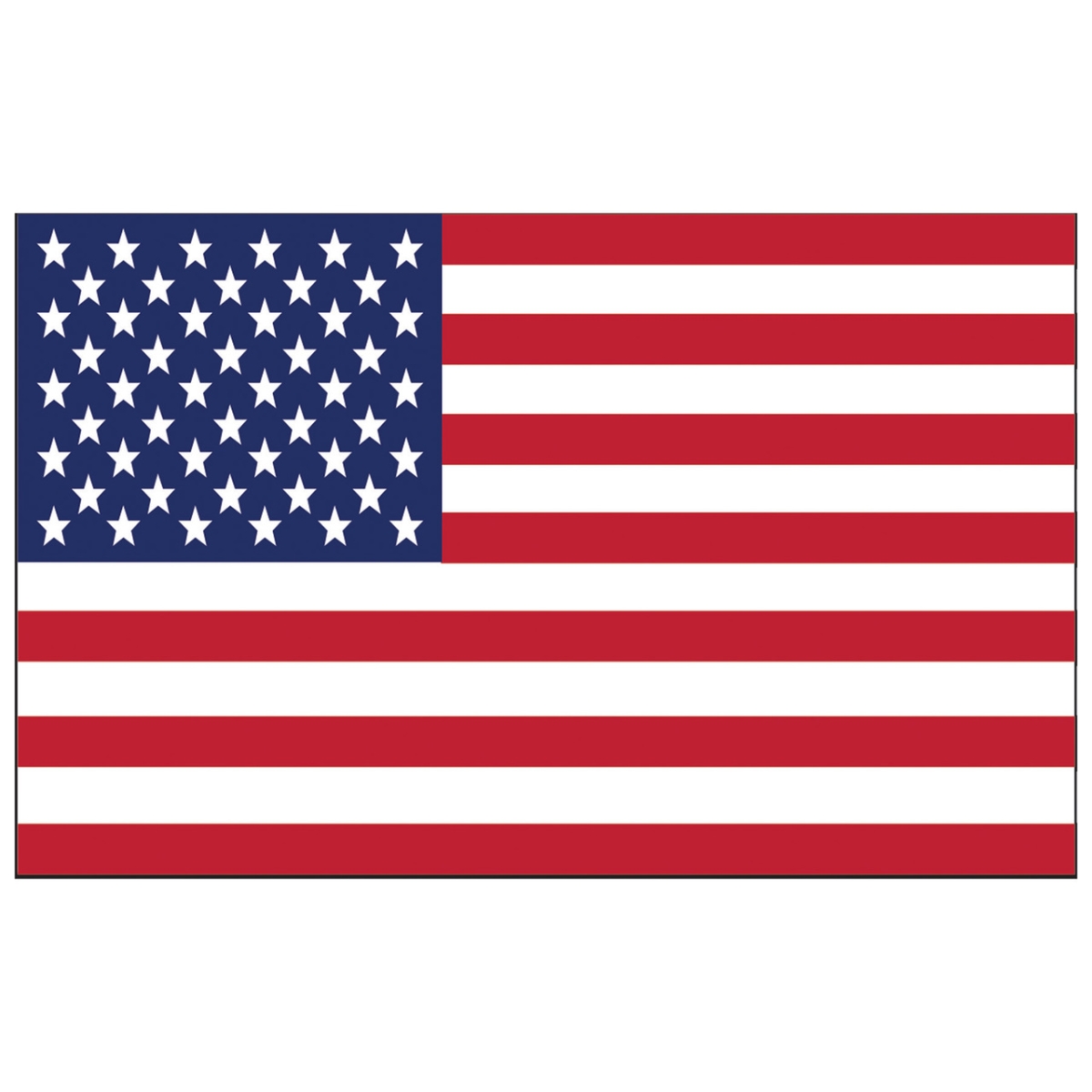 Picture of Ashley Productions ASH10055 Magnetic Whiteboard Eraser&#44; US Flag