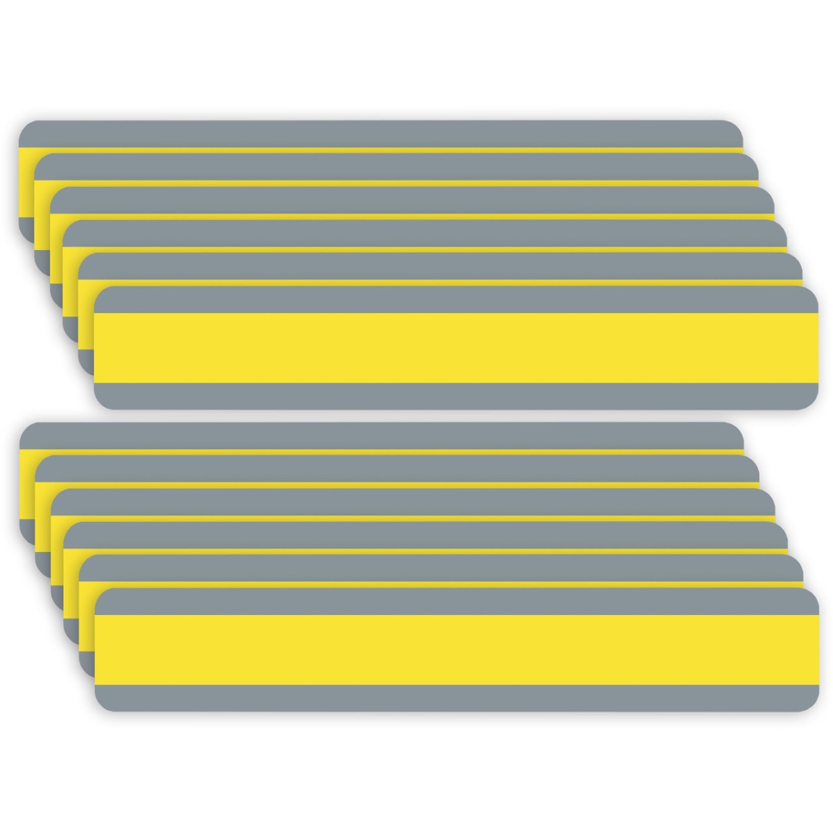 Picture of Ashley Productions ASH10876 Wide Sentence Strip Reading Guide&#44; Yellow - Pack of 12