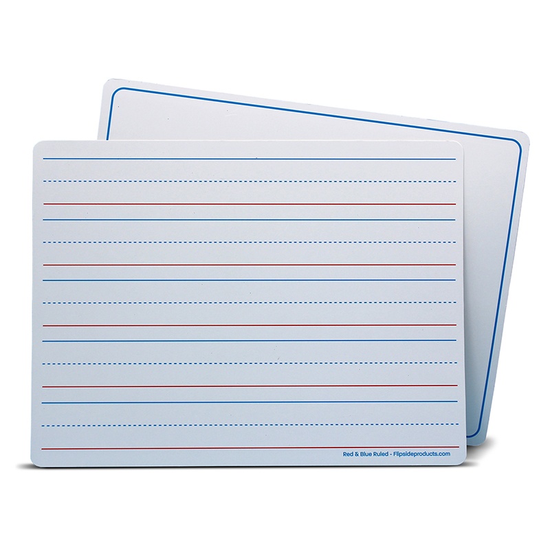 9 x 12 in. Ruld 2-Side Dryerase Mat - Pack of 12