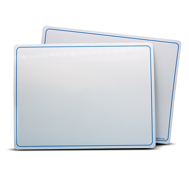 9 x 12 in. 2-Sided Dryerase Mat - Pack of 12