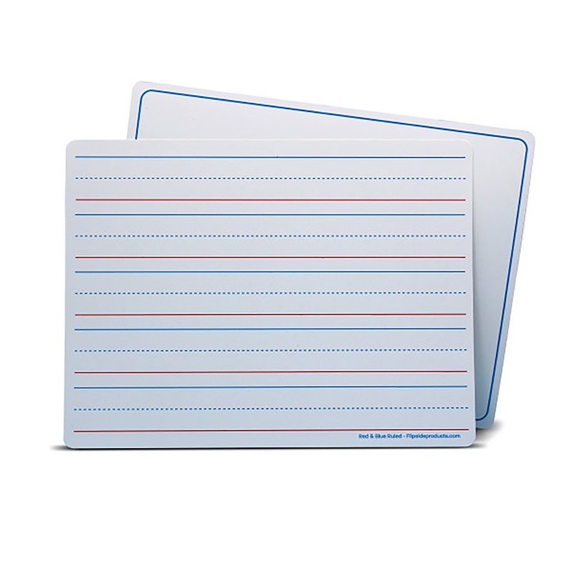 9 x 12 in. Ruld 2-Side Dryerase Mat - Pack of 24