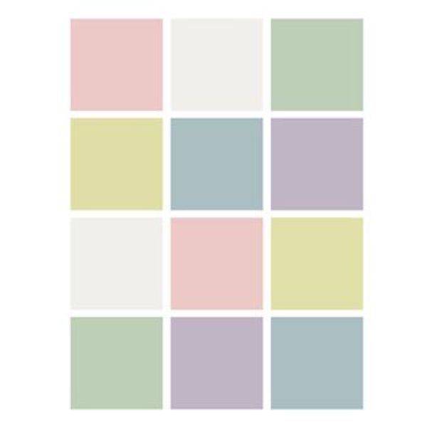 3 x 3 in. Pastel Stickable with Marker - Pack of 4