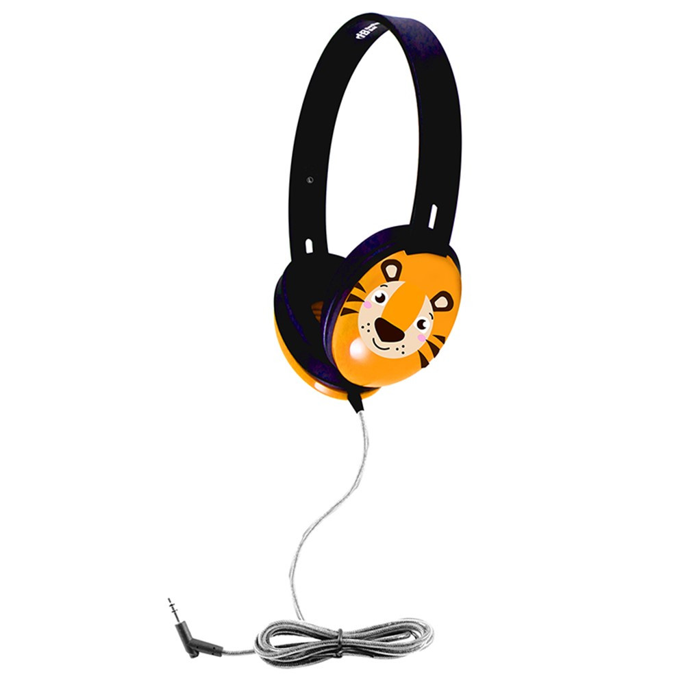 Picture of Hamilton Electronics Vcom HECPRM100T Primo Series Stereo Headphone - Tiger Face