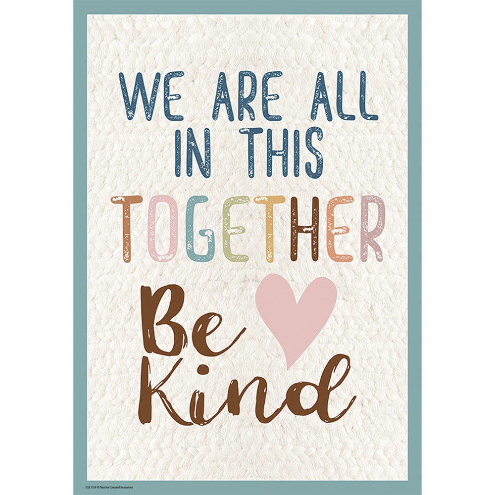 Picture of Teacher Created Resources TCR7159 We Are All In This Together Positive Poster