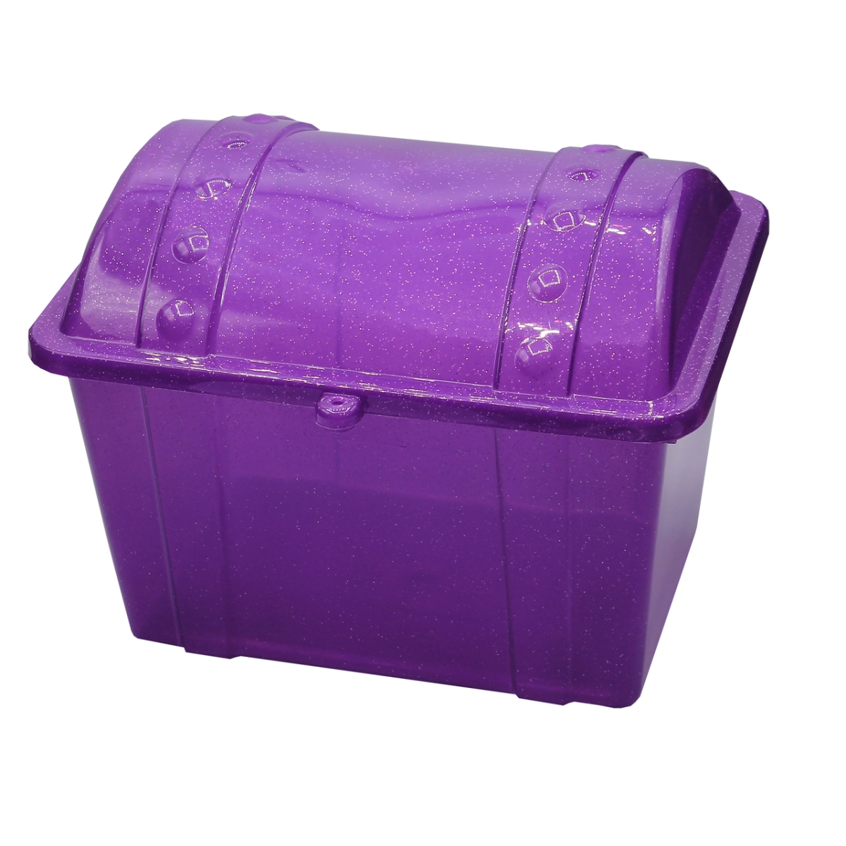 Picture of Romanoff Products ROM49786 Jr Treasure Chest&#44; Puple Sparkle