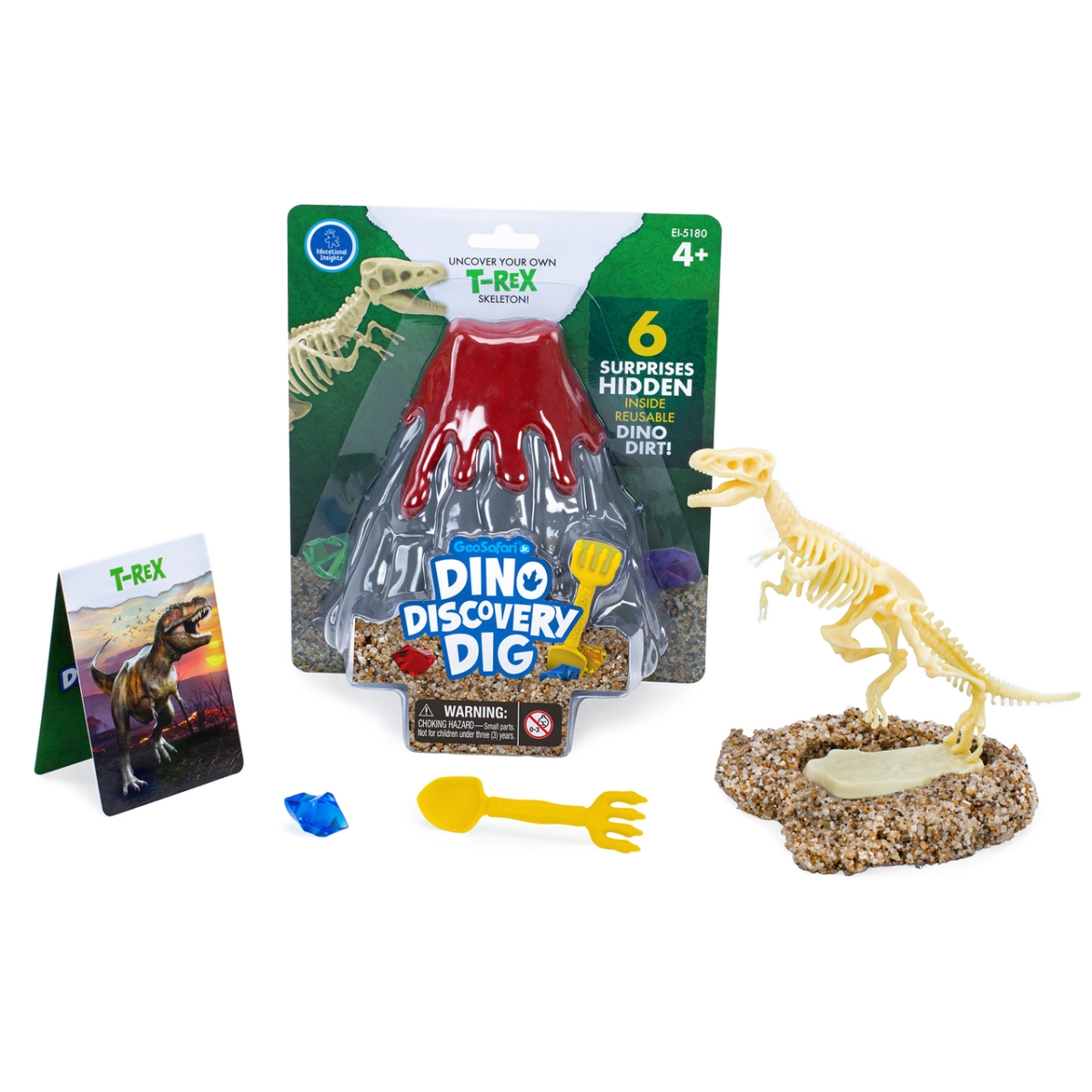 Picture of Learning Resources EI-5180 GeoSafari Jr Dino Discovery Dig T-Rex