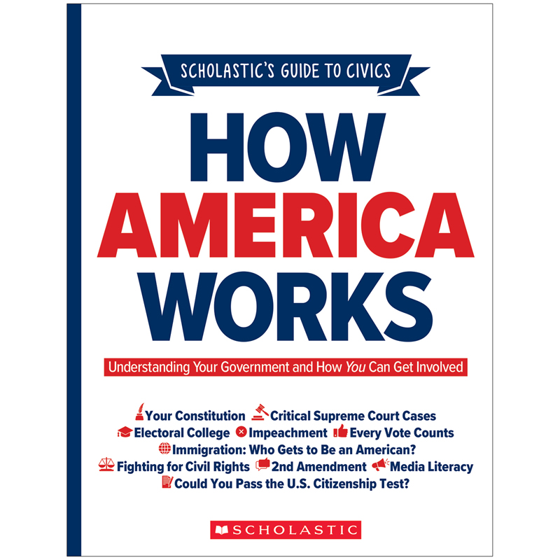 Picture of Scholastic Teaching Resources SC-706298 How America Works Guide for Grade 6 to 10