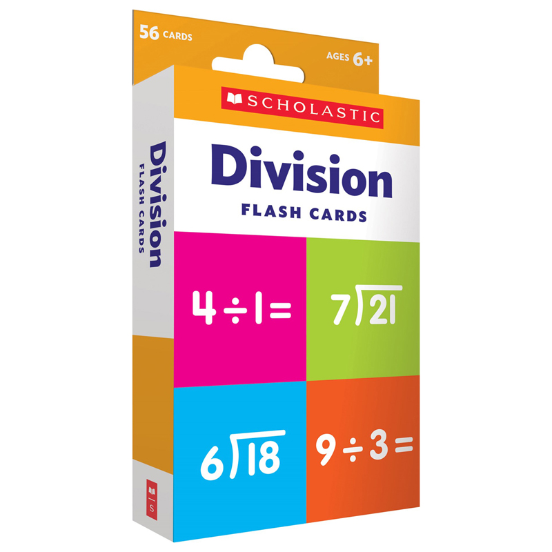 Picture of Scholastic Teaching Resources SC-714739 Division Flash Cards