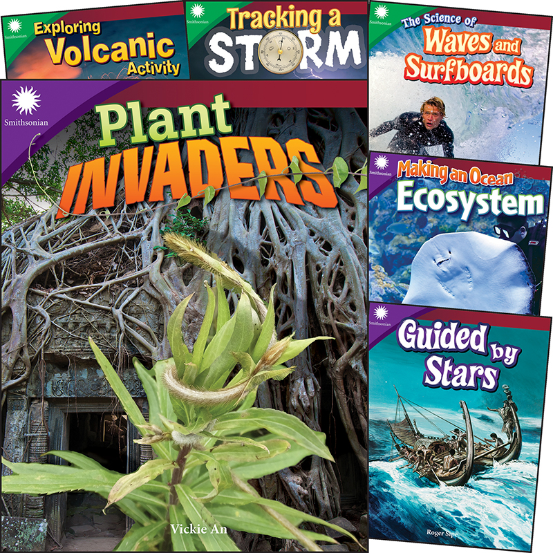 SEP106140 Smithsonian The Natural World Book Set for Grade 4 to 5