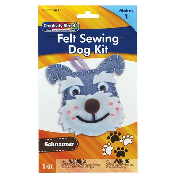 Creativity Street Craft Kit - Schnauzer - 6 Each
