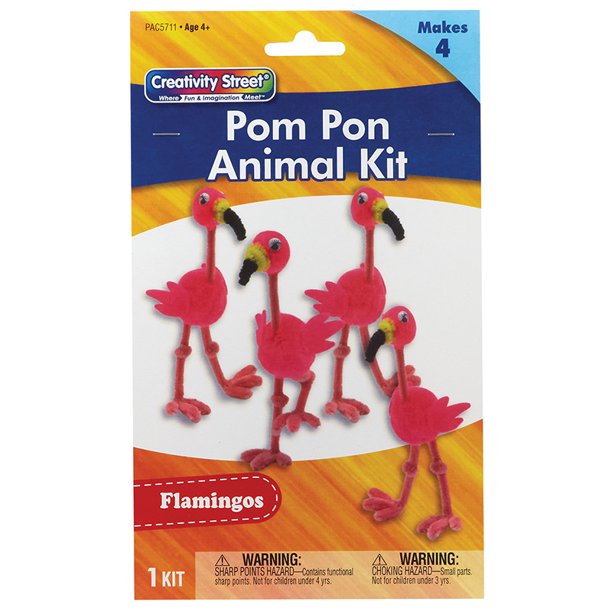 Creativity Street Craft Kit - Flamingos - 6 Each