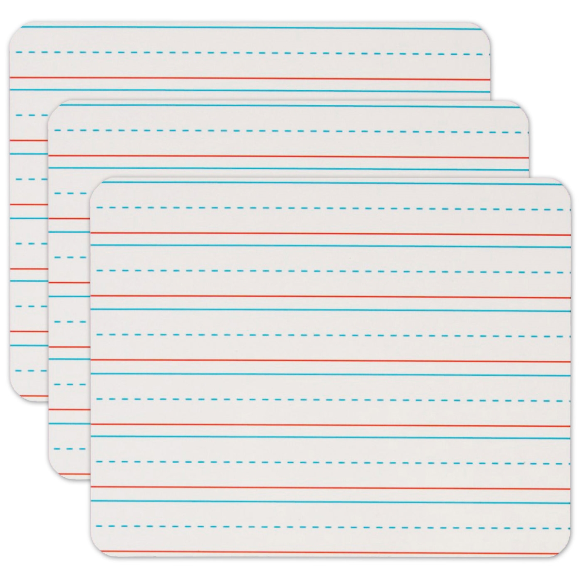 KLS7082-3 Replacement Handwriting Dry Erase Sheets Lined, Pack of 3
