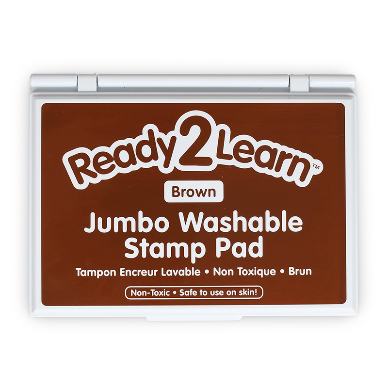 Picture of Learning Advantage CE-10032 Jumbo Washable Stamp Pad&#44; Brown