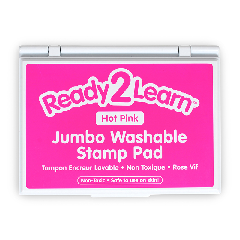 Picture of Learning Advantage CE-10034 Jumbo Washable Stamp Pad&#44; Hot Pink