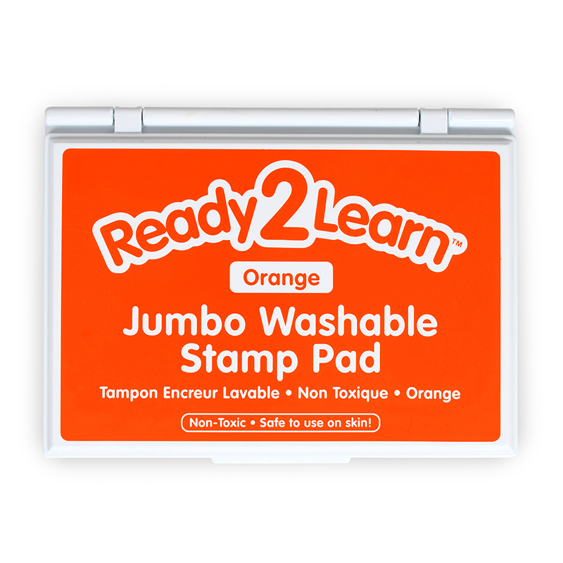 Picture of Learning Advantage CE-10035 Jumbo Washable Stamp Pad&#44; Orange