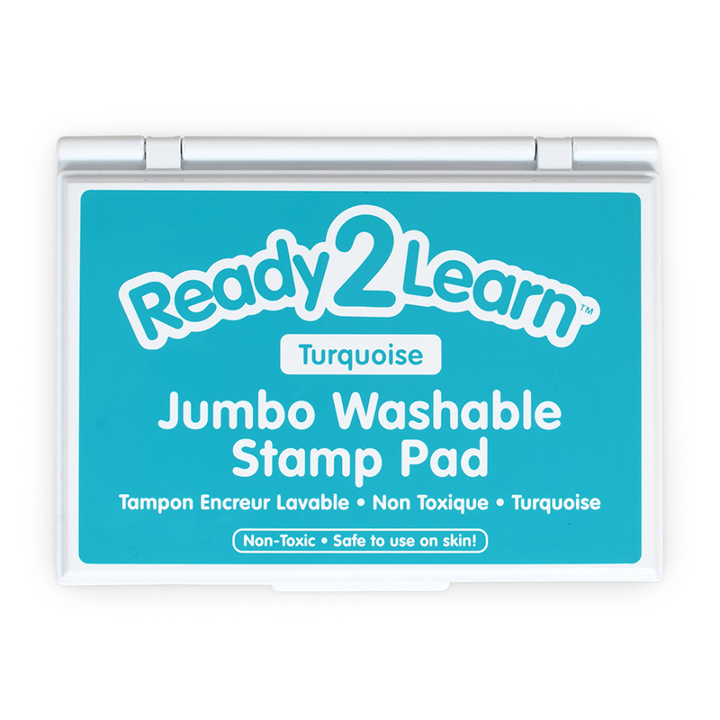 Picture of Learning Advantage CE-10038 Jumbo Washable Stamp Pad&#44; Turquoise