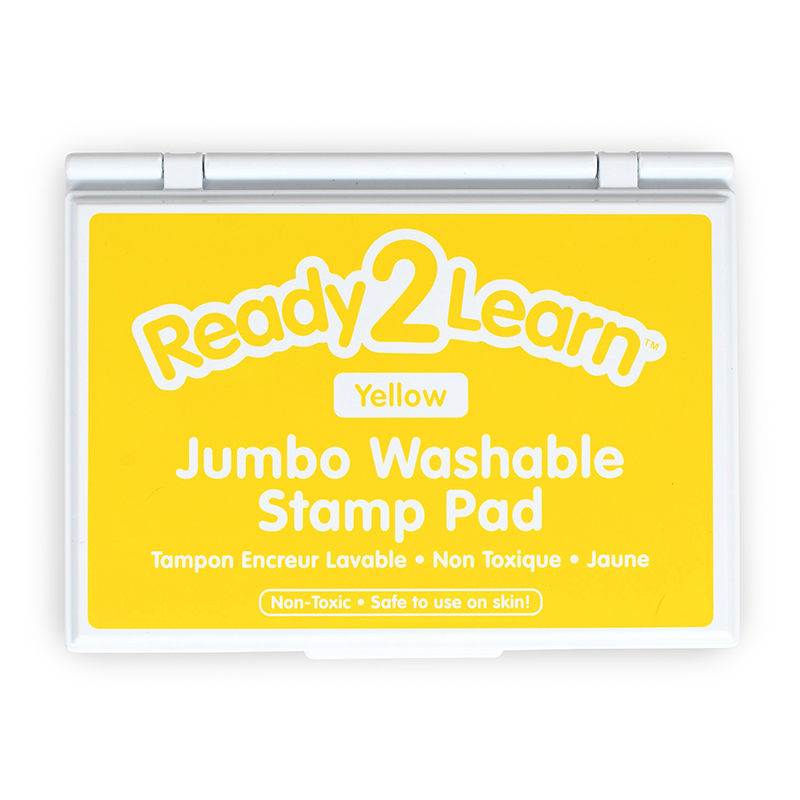 Picture of Learning Advantage CE-10039 Jumbo Washable Stamp Pad&#44; Yellow