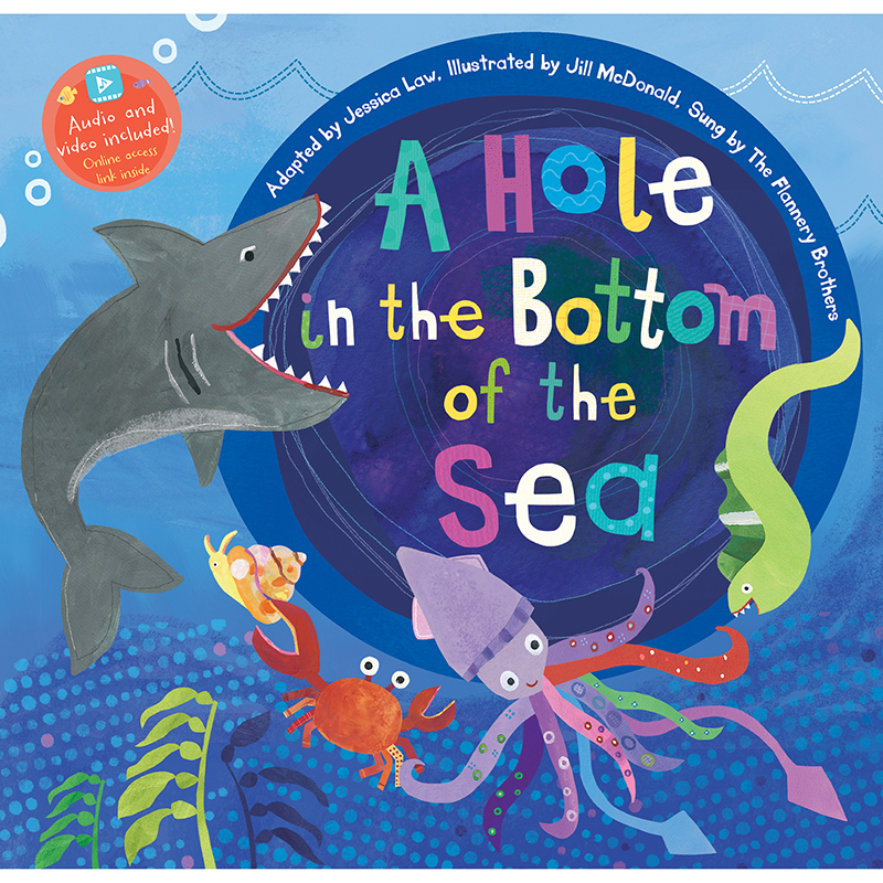 Picture of Barefoot Books BBK9781646865048 A Hole in the Bottom of the Sea Kids Book&#44; Multi Color