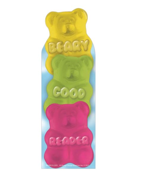Picture of Eureka EU-834051 2 x 6 in. Beary Good Reader Gummy Bear Scented Bookmark