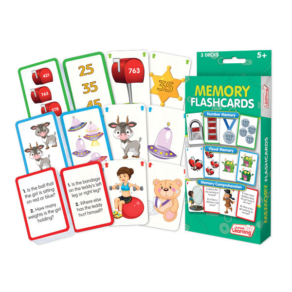 Picture of Junior Learning JRL219 Memory Flash Cards