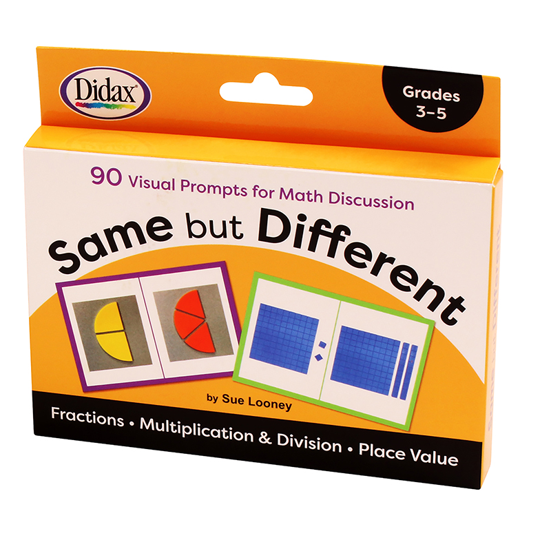 Same But Different Cards for Grade 3 to 5