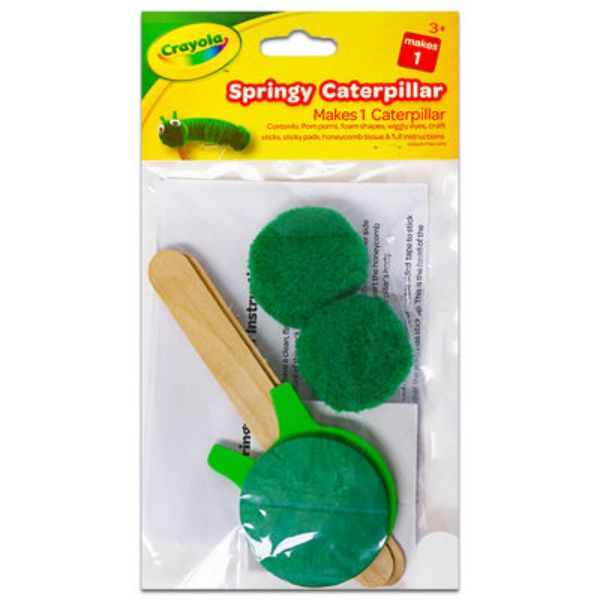 Picture of Dixon Ticonderoga PACAC1000153CRA Crayola Springy Caterpillar Kit