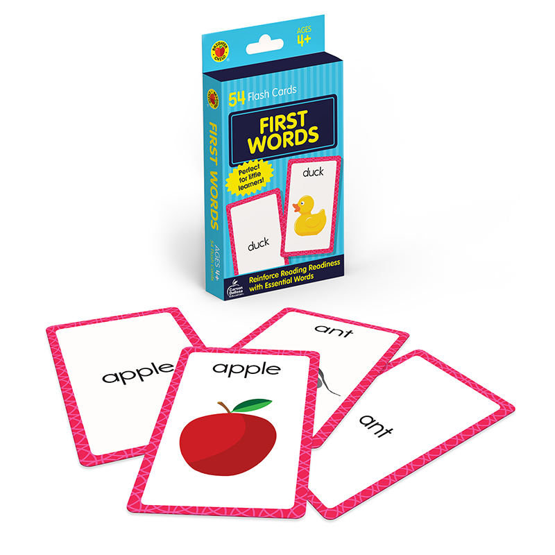 Picture of Carson Dellosa Education CD-0769647197 First Words Flash Cards