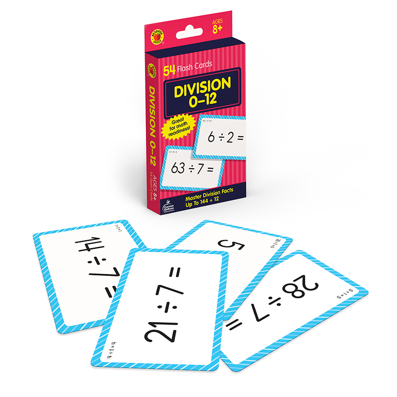 Picture of Carson Dellosa Education CD-0769677231 Division 0 To to Flash Cards