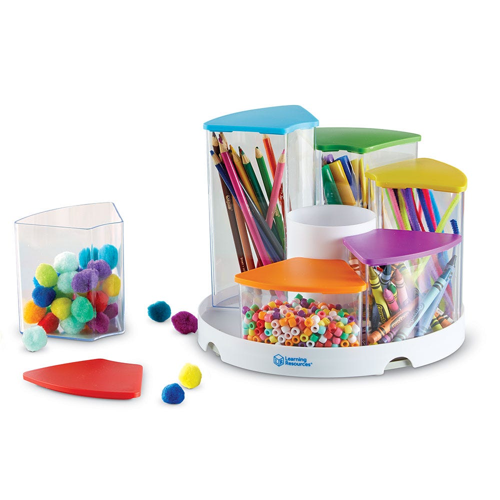 Picture of Learning Resources LER3711 Create-A-Space 360 Crafts Center