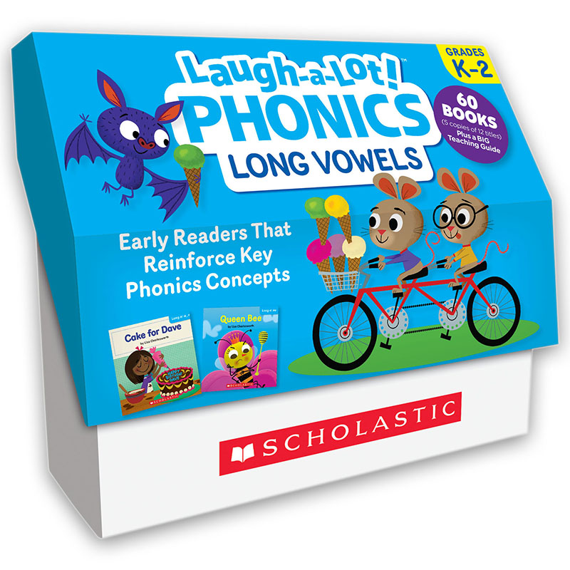 Scholastic Teaching Resources  Phonics Long Vowels Classroom Set