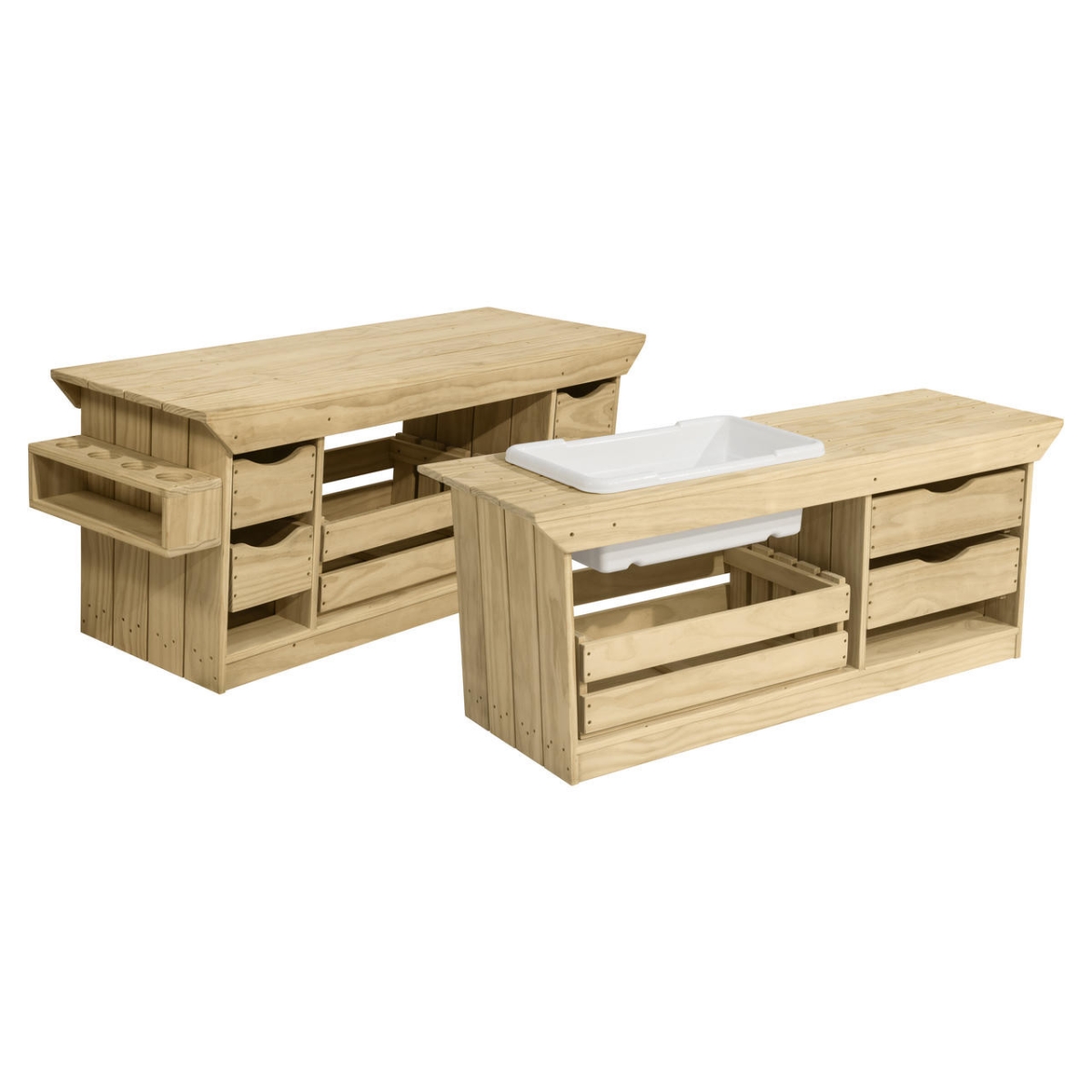 Picture of Wood Designs WD-991438 Activity Center & Mud Kitchen Set