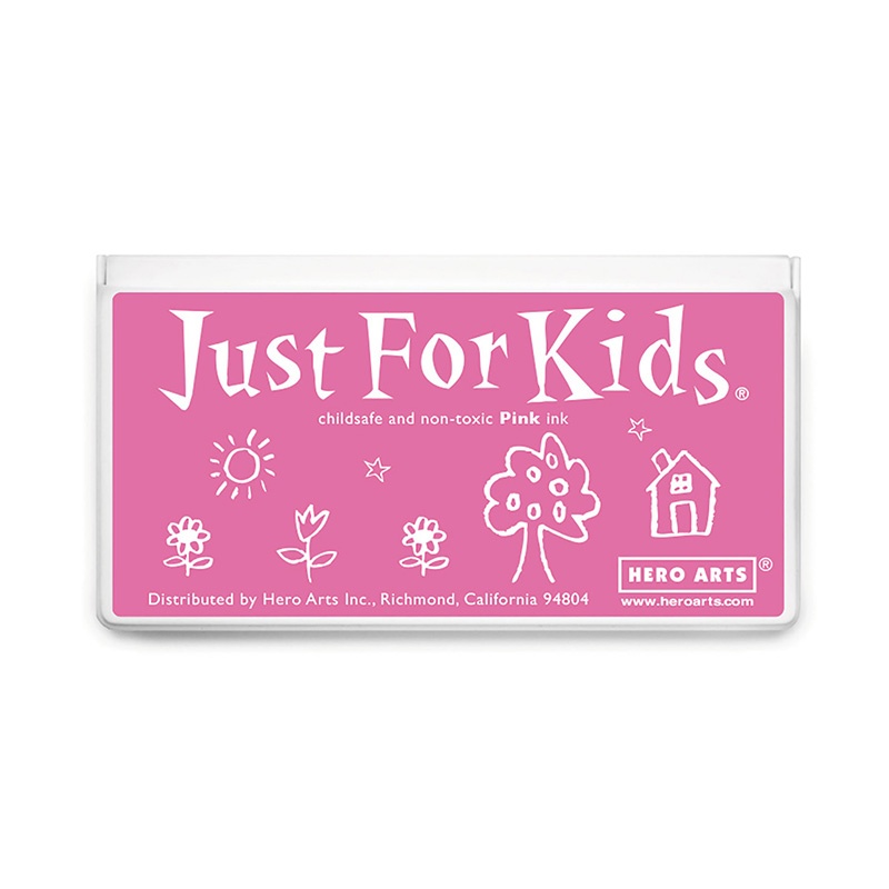 Picture of Hero Arts HOAAF480 Jumbo Just for Kids Stamp Pad&#44; Pink