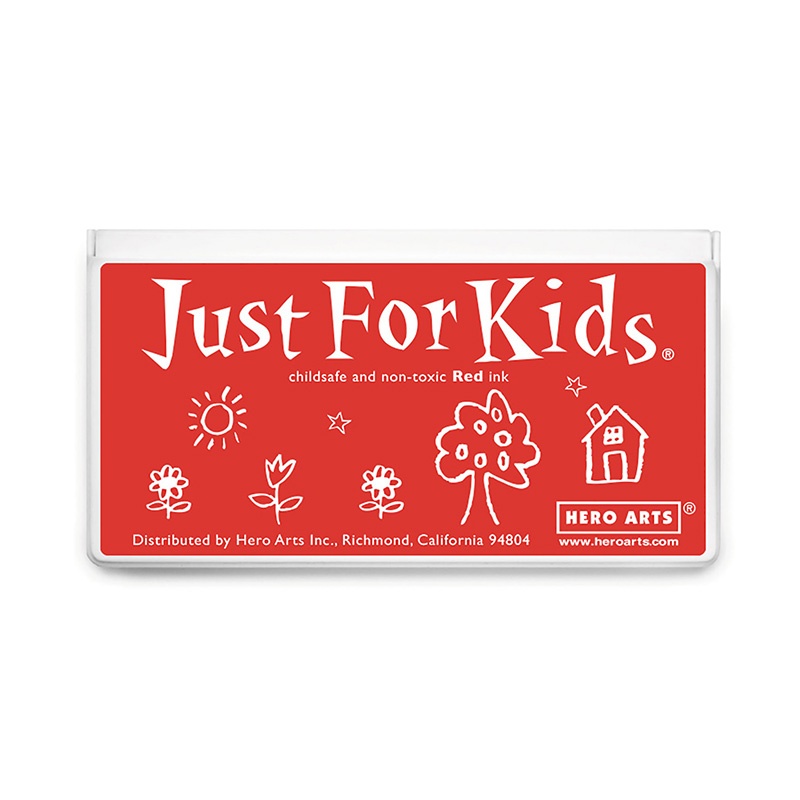 Picture of Hero Arts HOAAF481 Jumbo Just for Kids Stamp Pad&#44; Red