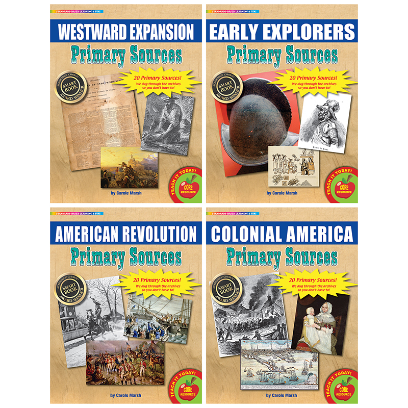 Picture of Gallopade GALPSSEARKS Early Am History Primary Sources Book Set