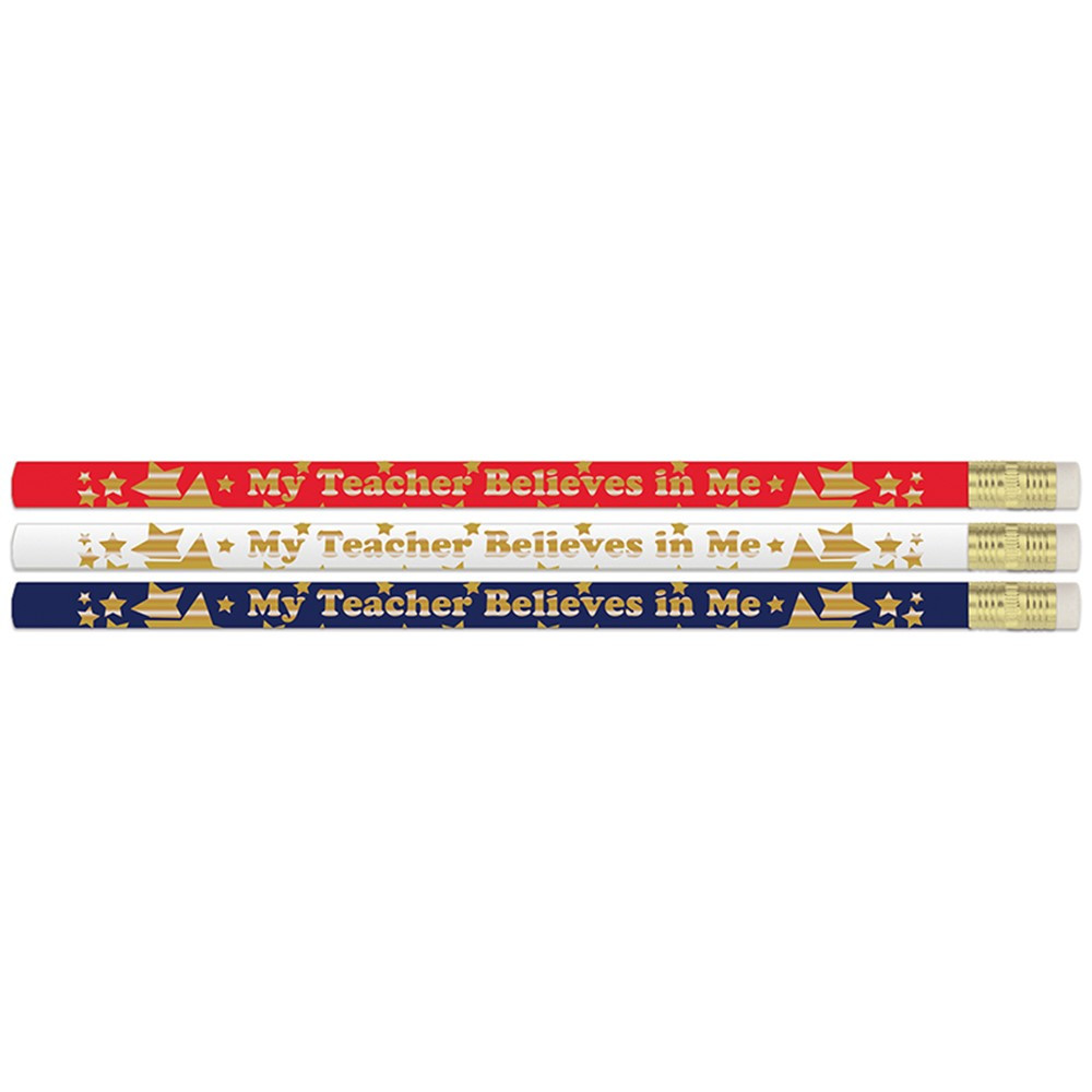 Picture of Musgrave Pencil MUSD2586 My Teacher Believes in Me Pencils&#44; 12 Count