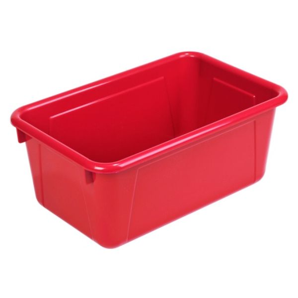 Picture of Storex Industries STX62415U05C-5 Small Cubby Bin&#44; Red - Pack of 5