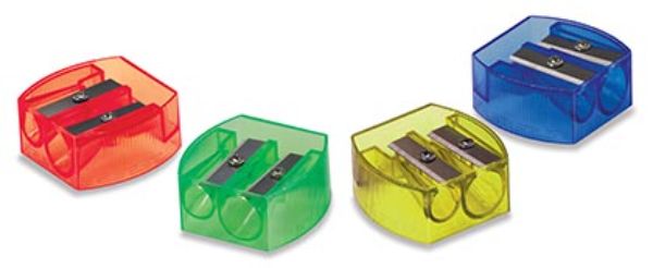 Picture of Charles Leonard CHL80722-24 Two Hole Sharpener Pencil, 24 Each