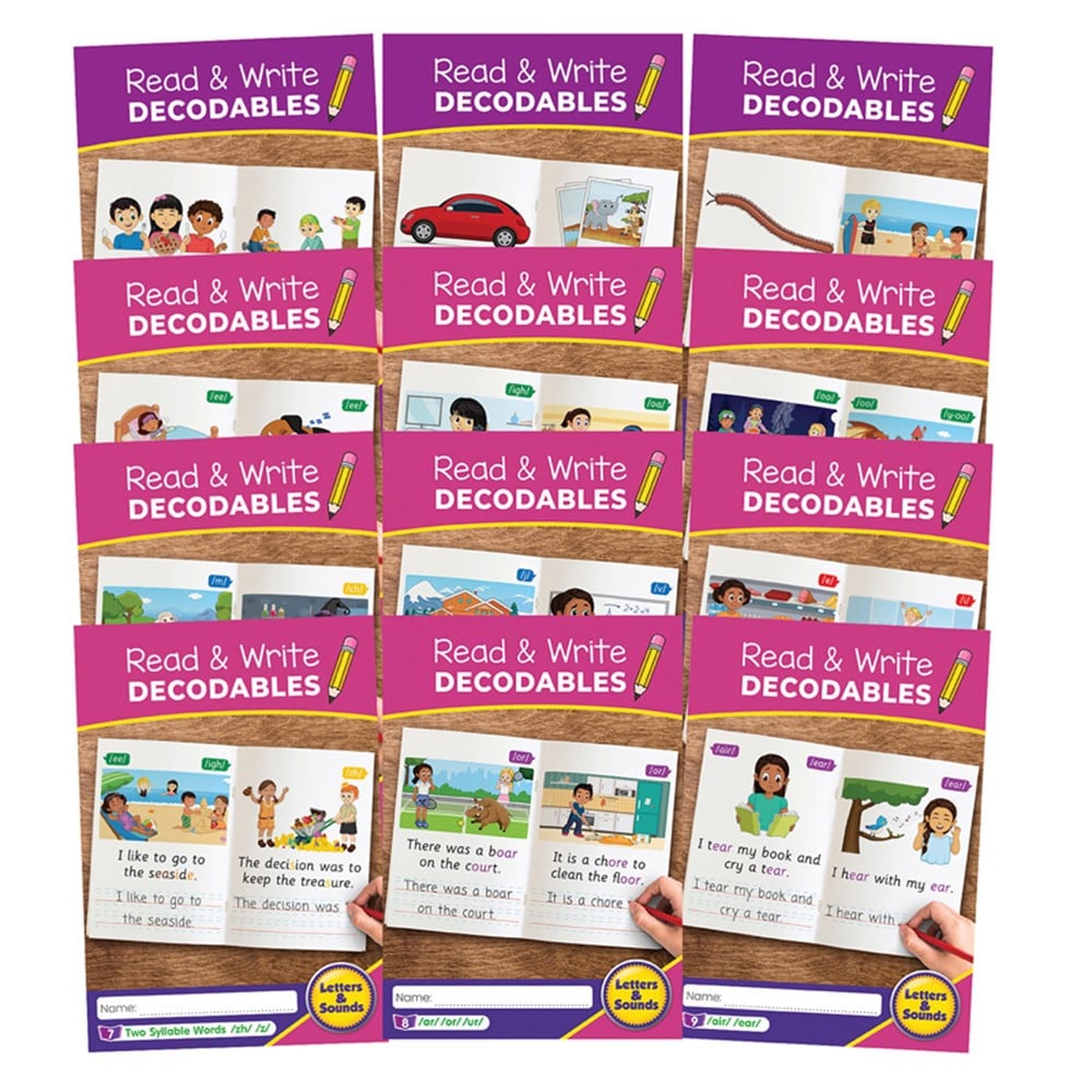 JRL695 Read & Write Decodables Set B
