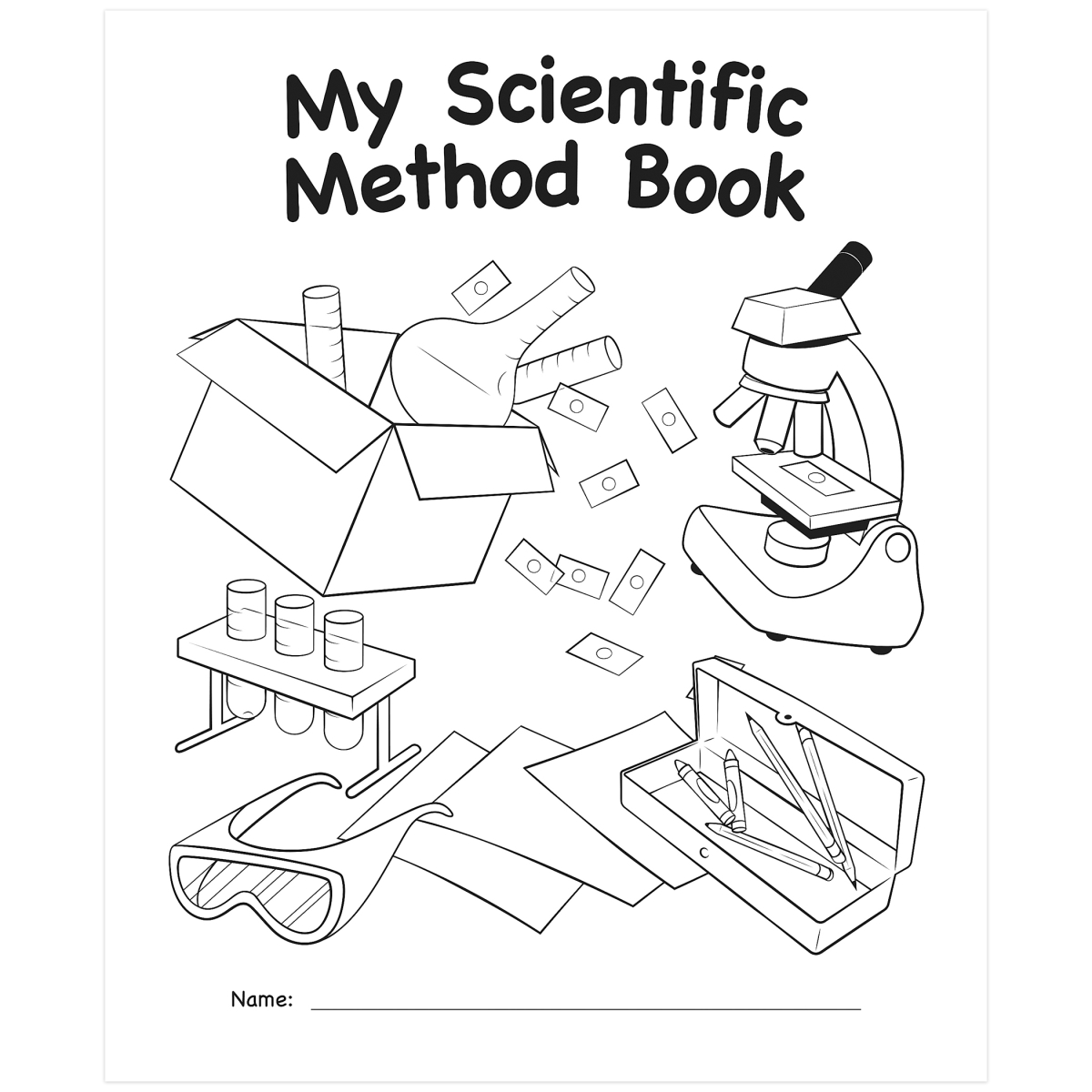 Picture of Teacher Created Resources TCR2088701 My Own Books Scientific Method Book, Pack of 25