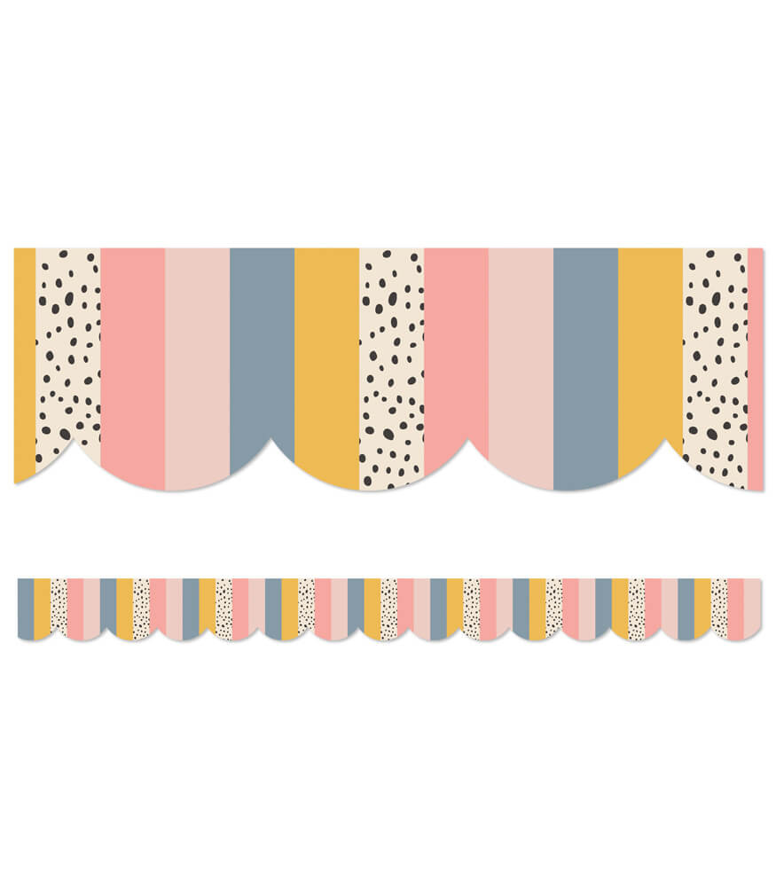 Picture of Carson Dellosa Education CD-108493-6 We Belong Stripes Borders - Pack of 6