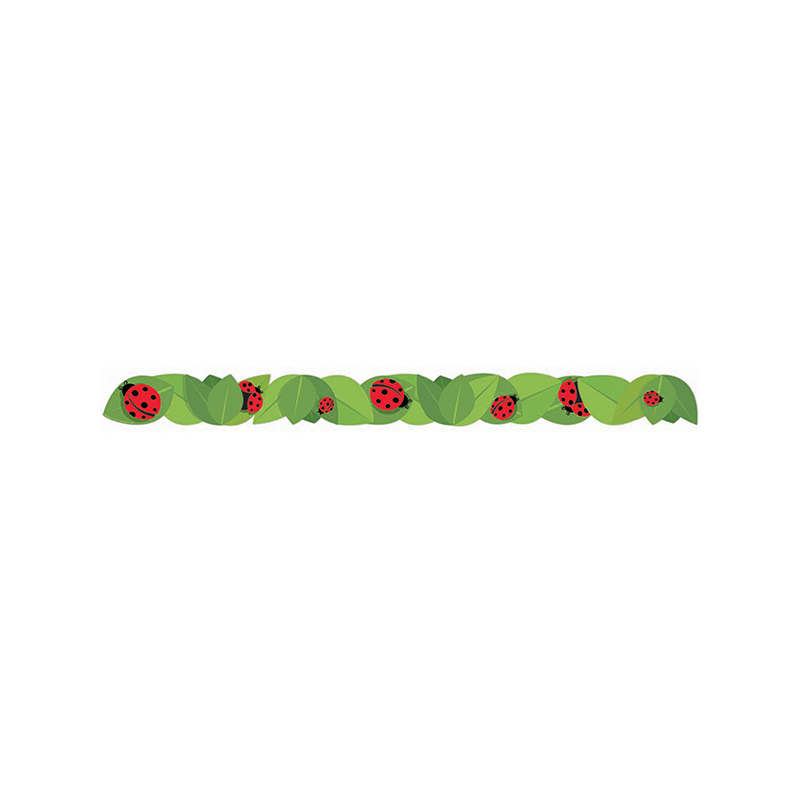 2.75 x 37 in. Ladybugs Extra Wide Trim - Pack of 6