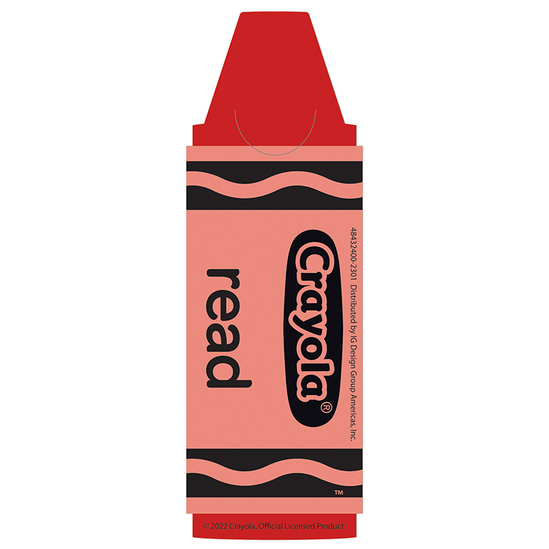 2 x 6 in. Crayola Bookmark - Pack of 6