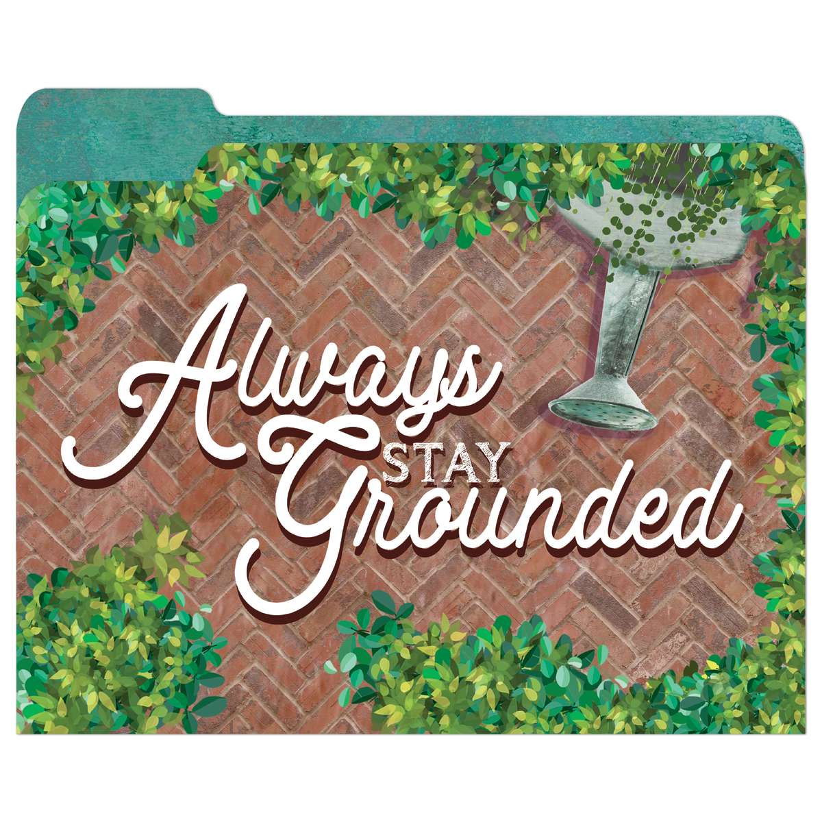 9 x 11 in. Curiosity Garden File Folder - Pack of 6